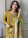 Picture of Wonderful Chiffon Olive Drab Readymade Salwar Kameez