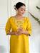 Picture of Appealing Chiffon Golden Rod Readymade Salwar Kameez