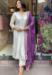 Picture of Sightly Chiffon Off White Readymade Salwar Kameez