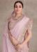 Picture of Splendid Organza Rosy Brown Saree