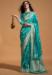 Picture of Sublime Georgette Dark Cyan Saree