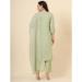 Picture of Pleasing Silk Dark Sea Green Readymade Salwar Kameez