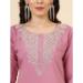 Picture of Appealing Silk Rosy Brown Readymade Salwar Kameez