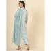 Picture of Silk Light Steel Blue Readymade Salwar Kameez