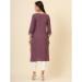 Picture of Pretty Rayon Dim Gray Kurtis & Tunic