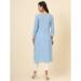 Picture of Appealing Rayon Light Blue Kurtis & Tunic