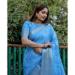 Picture of Wonderful Silk Cornflower Blue Saree