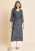 Picture of Classy Rayon Slate Grey Kurtis & Tunic