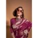 Picture of Charming Georgette Brown Saree