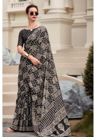 Picture of Enticing Silk Black Saree