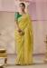 Picture of Grand Silk Dark Golden Rod Saree