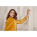 Picture of Chiffon Burly Wood Straight Cut Salwar Kameez