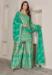 Picture of Admirable Chiffon Dark Cyan Straight Cut Salwar Kameez