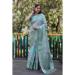 Picture of Beautiful Silk Light Blue Saree