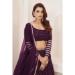 Picture of Grand Georgette Dark Magenta Lehenga Choli