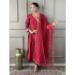 Picture of Radiant Chiffon Maroon Readymade Salwar Kameez