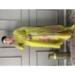 Picture of Beautiful Chiffon Chartreuse Readymade Salwar Kameez