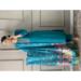 Picture of Charming Chiffon Dark Cyan Readymade Salwar Kameez