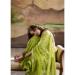 Picture of Taking Georgette Yellow Green Saree