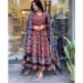 Picture of Grand Cotton Indian Red Readymade Salwar Kameez