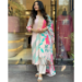 Picture of Ideal Cotton Off White Readymade Salwar Kameez