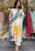 Picture of Sightly Cotton Off White Readymade Salwar Kameez