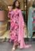 Picture of Statuesque Cotton Pink Readymade Salwar Kameez