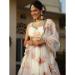 Picture of Nice Silk & Organza White Lehenga Choli