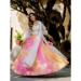 Picture of Resplendent Silk & Organza White Lehenga Choli