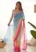 Picture of Ravishing Georgette Cadet Blue Saree