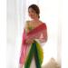 Picture of Good Looking Georgette Dark Sea Green Saree