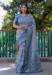 Picture of Alluring Silk Light Slate Grey Saree