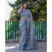 Picture of Alluring Silk Light Slate Grey Saree