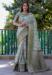 Picture of Amazing Silk Light Slate Grey Saree