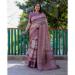 Picture of Well Formed Silk Grey Saree