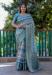 Picture of Statuesque Silk Cadet Blue Saree