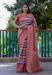 Picture of Graceful Silk Rosy Brown Saree