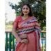 Picture of Graceful Silk Rosy Brown Saree