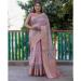 Picture of Graceful Silk Plum Saree