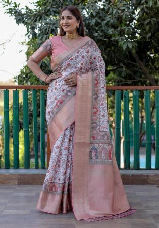 Picture of Marvelous Silk Dark Grey Saree