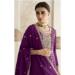 Picture of Splendid Chiffon Maroon Anarkali Salwar Kameez