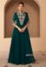 Picture of Bewitching Georgette Dark Green Anarkali Salwar Kameez