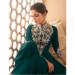 Picture of Bewitching Georgette Dark Green Anarkali Salwar Kameez