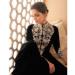 Picture of Ravishing Georgette Black Anarkali Salwar Kameez