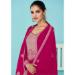 Picture of Statuesque Georgette Pink Straight Cut Salwar Kameez