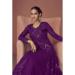 Picture of Beauteous Georgette Purple Anarkali Salwar Kameez