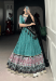 Picture of Appealing Rayon Cadet Blue Lehenga Choli