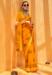 Picture of Pretty Georgette Dark Orange Saree