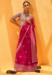 Picture of Well Formed Georgette Deep Pink Saree