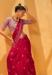 Picture of Well Formed Georgette Deep Pink Saree